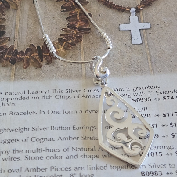 Silpada Earring And Pendant Set - Picture 5 of 11